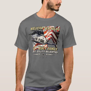 Camiseta Familia Huey de 412 helicópteros de uso general