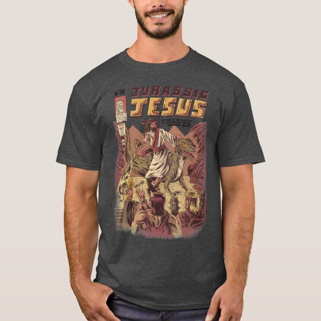 Camiseta familia JURÁSICO JESÚS (Anverso)