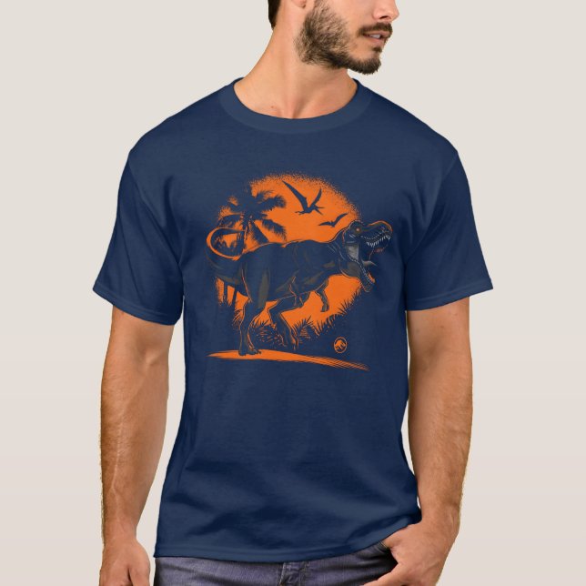Camiseta Familia Jurassic World Indominus Re Roars (Anverso)