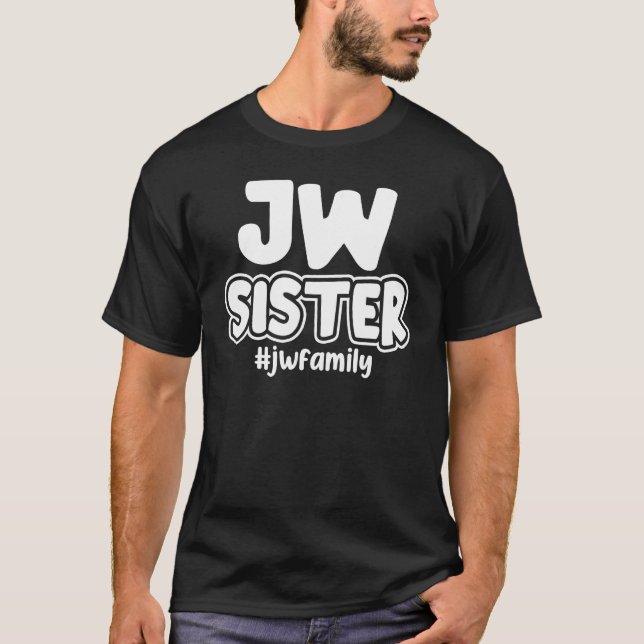 Camiseta Familia Jw Sister JW de los Testigos de Jehová (Anverso)