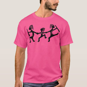 Camiseta Familia Kokopelli de los nativos estadounidenses 1