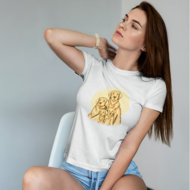 Camiseta Familia Labrador (Subido por el creador)