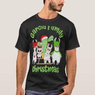 Camiseta Familia Llama Hombres Mujeres Y Niños Familia Garc