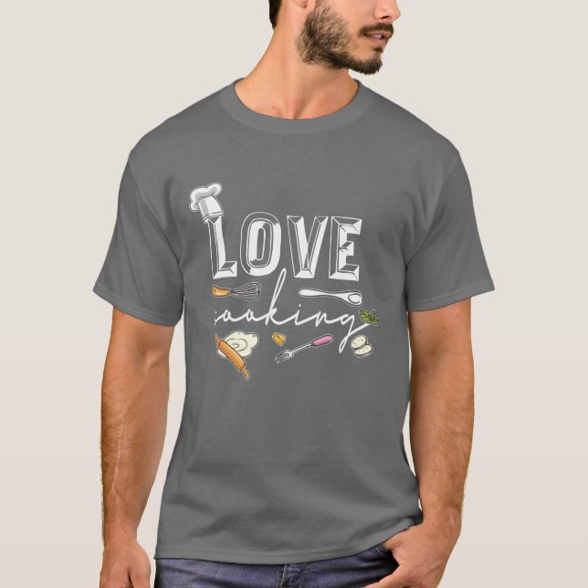 Camiseta Familia Love Cooking (Anverso)