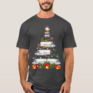 Camiseta Familia Lover de controlador de árbol Xmas Van Xma