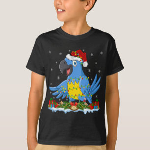 Camiseta Familia Macaw Lover coincidiendo con Santa Hat Mac