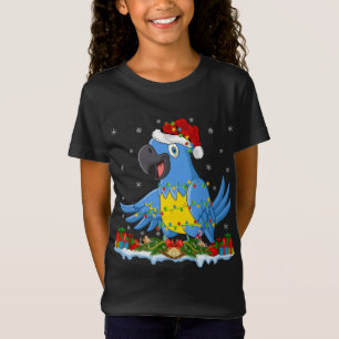 Camiseta Familia Macaw Lover coincidiendo con Santa Hat Mac