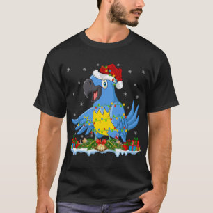 Camiseta Familia Macaw Lover coincidiendo con Santa Hat Mac
