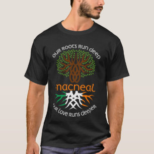 Camiseta Familia MACNEAL irlandesa nombre nuestro amor se h