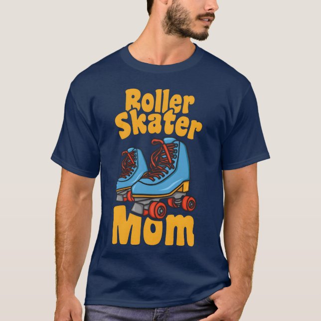 Camiseta Familia madre patinadora (Anverso)