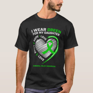 Camiseta Familia Mamá Papá Que Llevo El Verde Para Mi Hija 