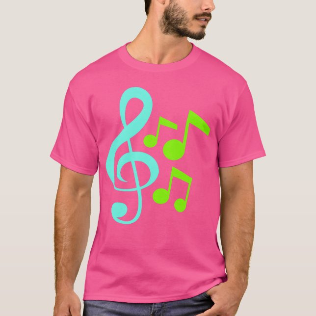 Camiseta Familia Many Music Notes Clef Musical Sound Love (Anverso)