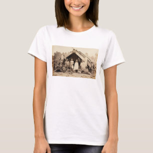 Camiseta Familia maorí, Nueva Zelanda, c.1880s (impresión