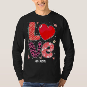 Camiseta Familia Matanza Amor Primo Corazón Pareja Valentin