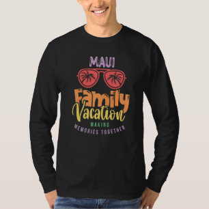 Camiseta Familia Maui Hawaii Equipo De Coincidencia De Vaca