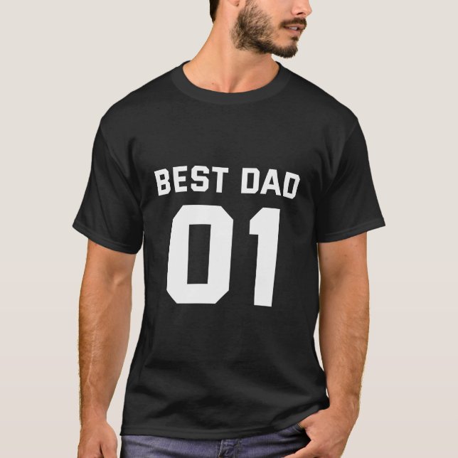 Camiseta Familia - Mejor Papá 01 (Anverso)