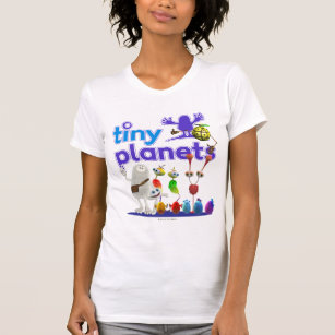 Camiseta Familia minúscula de los planetas