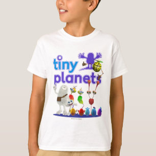 Camiseta Familia minúscula de los planetas
