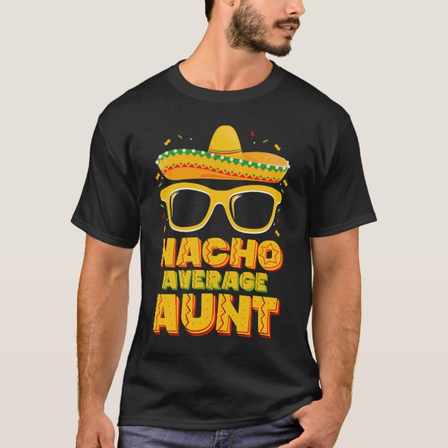Camiseta Familia Nacho Promedio Cinco De Mayo (Anverso)