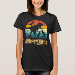 Camiseta Familia Naughty Dinosaur T Rex Naughtysaurus 3 Kid