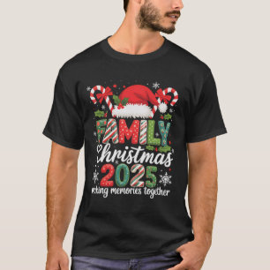 Camiseta Familia Navidades 2025 Equipo de grupo coincidente