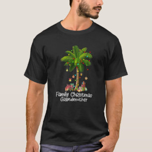 Camiseta Familia Navidades Abuela Navidad Coco tropical