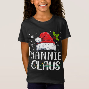 Camiseta Familia Navidades Pajamas Xmas Luces Nann