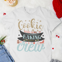 Camiseta Familia navideña Navidades de Cookie Baking