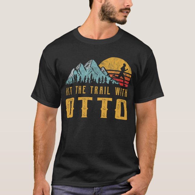 Camiseta Familia OTTO Corriendo - Golpea con OTTO (Anverso)
