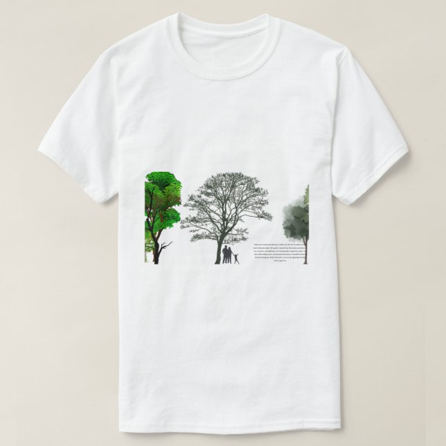 Camiseta familia pacífica (Diseño del anverso)