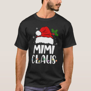 Camiseta Familia Pajama de Navidades Shirt de Mimi Claus