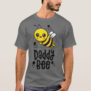 Camiseta Familia Papá de Abeja Primer Día de Abeja Nacido
