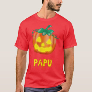 Camiseta Familia Papu Funny Halloween JackOLantern Pumpkin