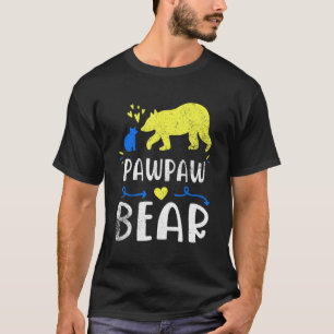 Camiseta Familia Pawpaw Bear Awarenes del Síndrome de Down