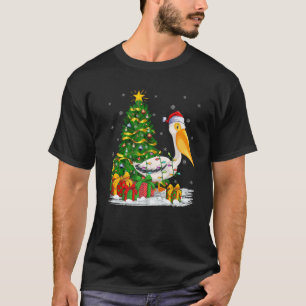 Camiseta Familia Pelican Bird Lover Coincidiendo con Santa 