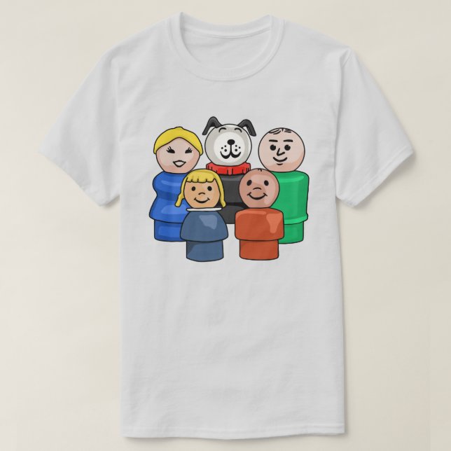 Camiseta Familia Pequeña Ronda (Diseño del anverso)