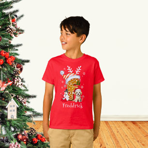 Camiseta Familia Personaliza Navidades Gingerbread F Boy