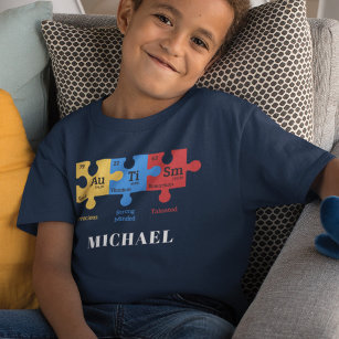 Camiseta Familia personalizado Autism Awareness Mating
