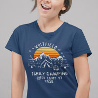 Familia personalizado Vacaciones Matando a Camping