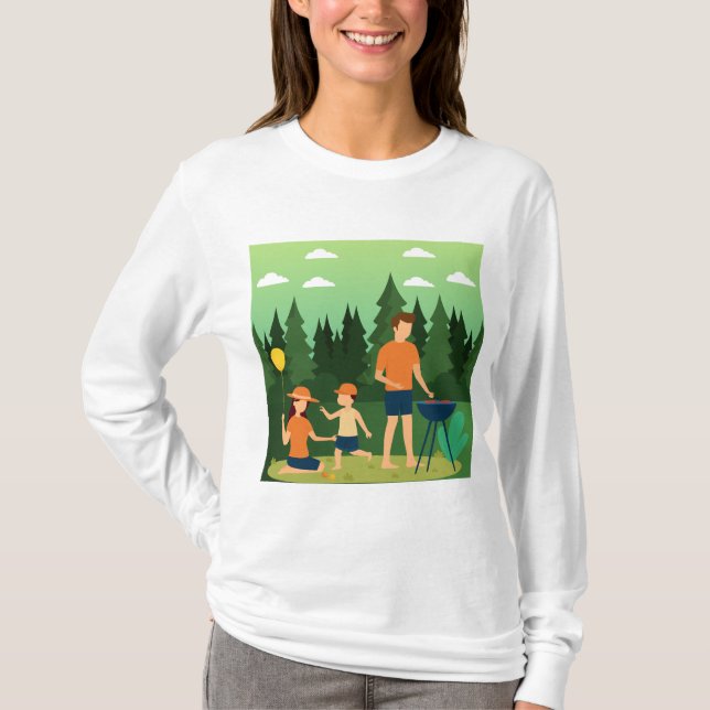 CAMISETA FAMILIA PICNIC (Anverso)
