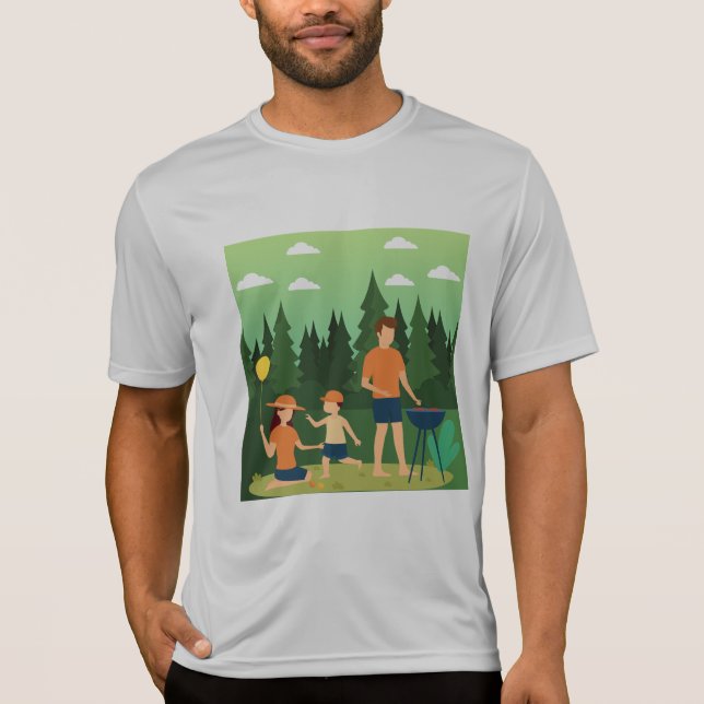 CAMISETA FAMILIA PICNIC (Anverso)