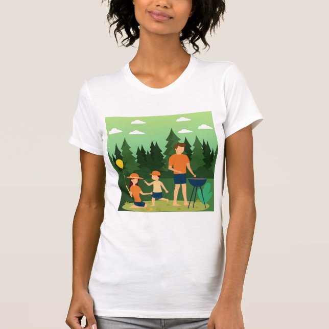 CAMISETA FAMILIA PICNIC (Anverso)