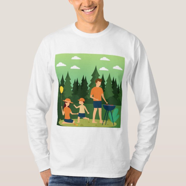 CAMISETA FAMILIA PICNIC (Anverso)