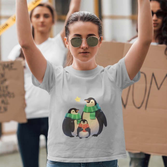 Camiseta Familia Pingüino navidad - Familia Pingüino Cute (Subido por el creador)