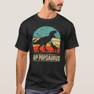 Camiseta Familia Pop Popsaurus T Rex Dinosaur Pop Saurus