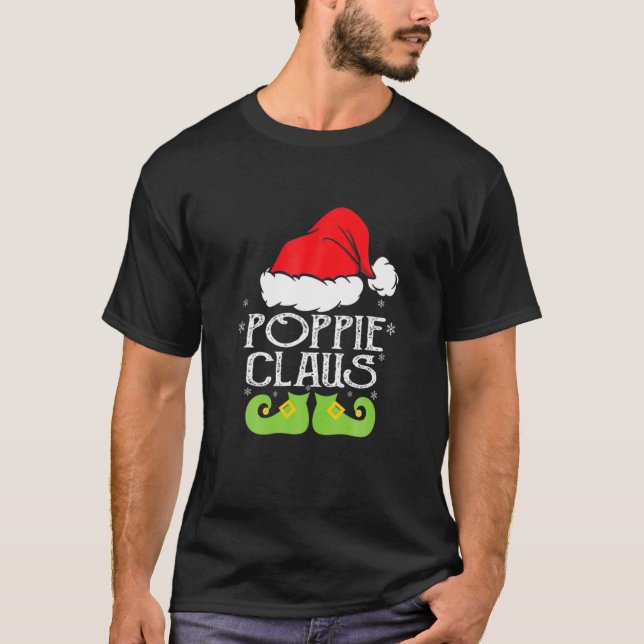 Camiseta Familia Poppie Santa Clause coincide con Pajama (Anverso)