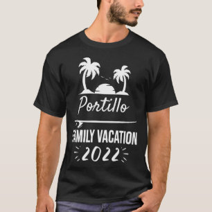 Camiseta Familia PORTILLO Vacaciones Grupo Tropical Playa d