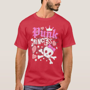 Camiseta familia Princesa Punk Emo Skater Rocker Rebelde