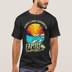 Camiseta Familia Punta Cana Dominican Vacation 2023