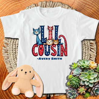 Camiseta Familia Purr-Fect Cousin Kitty Cat Mating